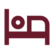 Hotel bed icon